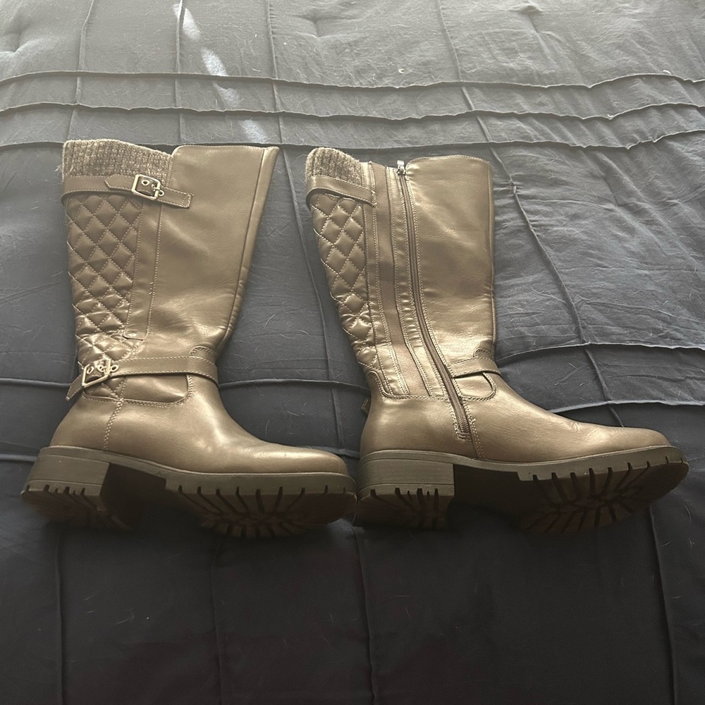 Torrid Quilted Brown Winter Boots